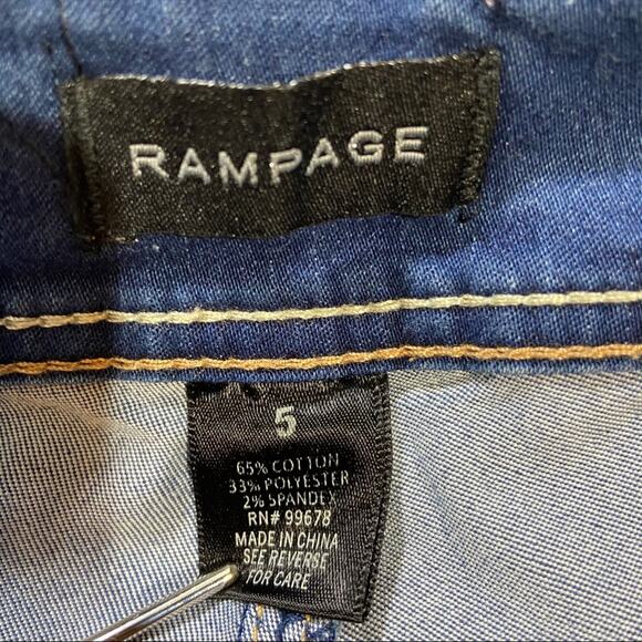 Rampage | Distressed Skinny Jeans Sz 5 - Picture 7 of 8